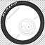 Tire tread tileable texture (tyre)